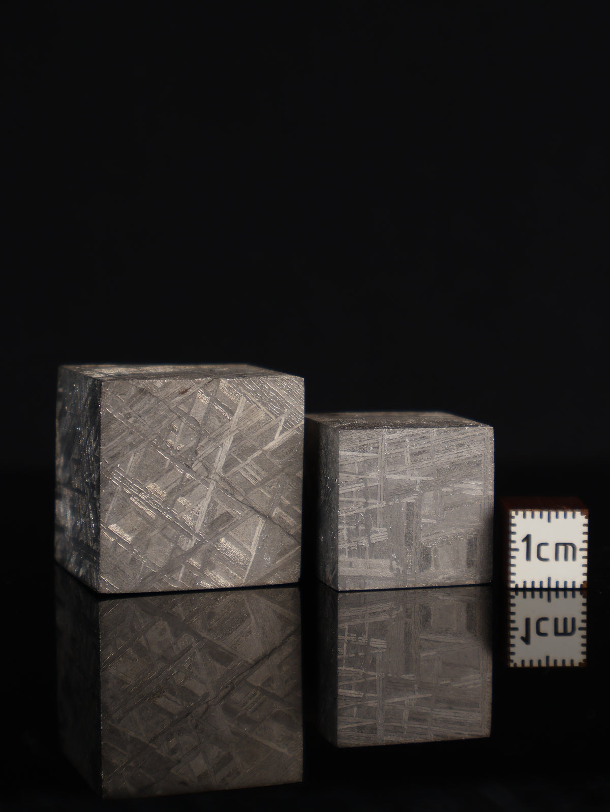 Muonionalusta meteorite cube, Sweden.