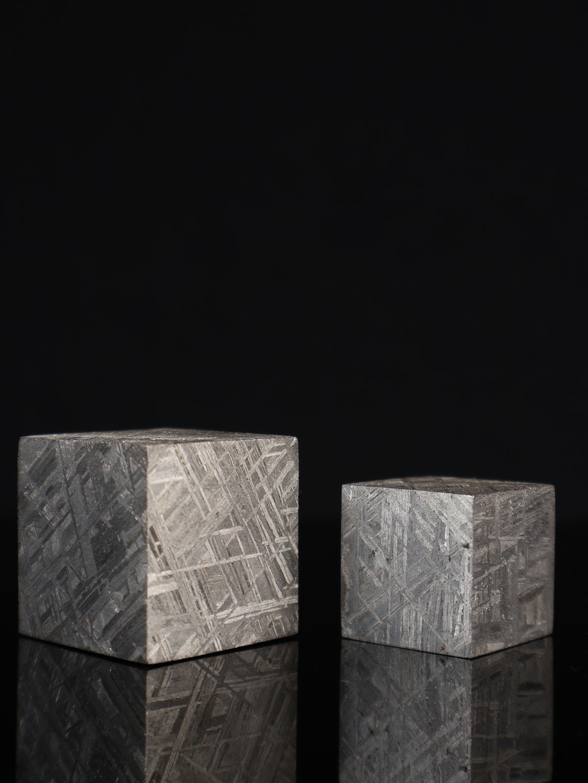 Muonionalusta meteorite cube, Sweden.