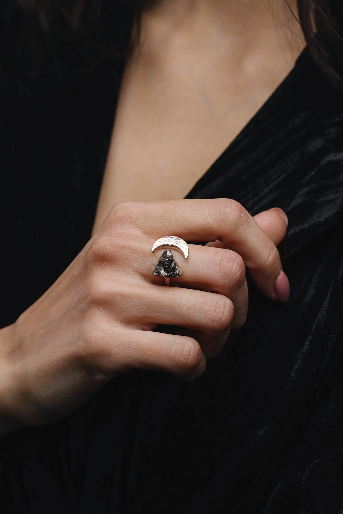 Campo del Cielo Moon Jewelry Set