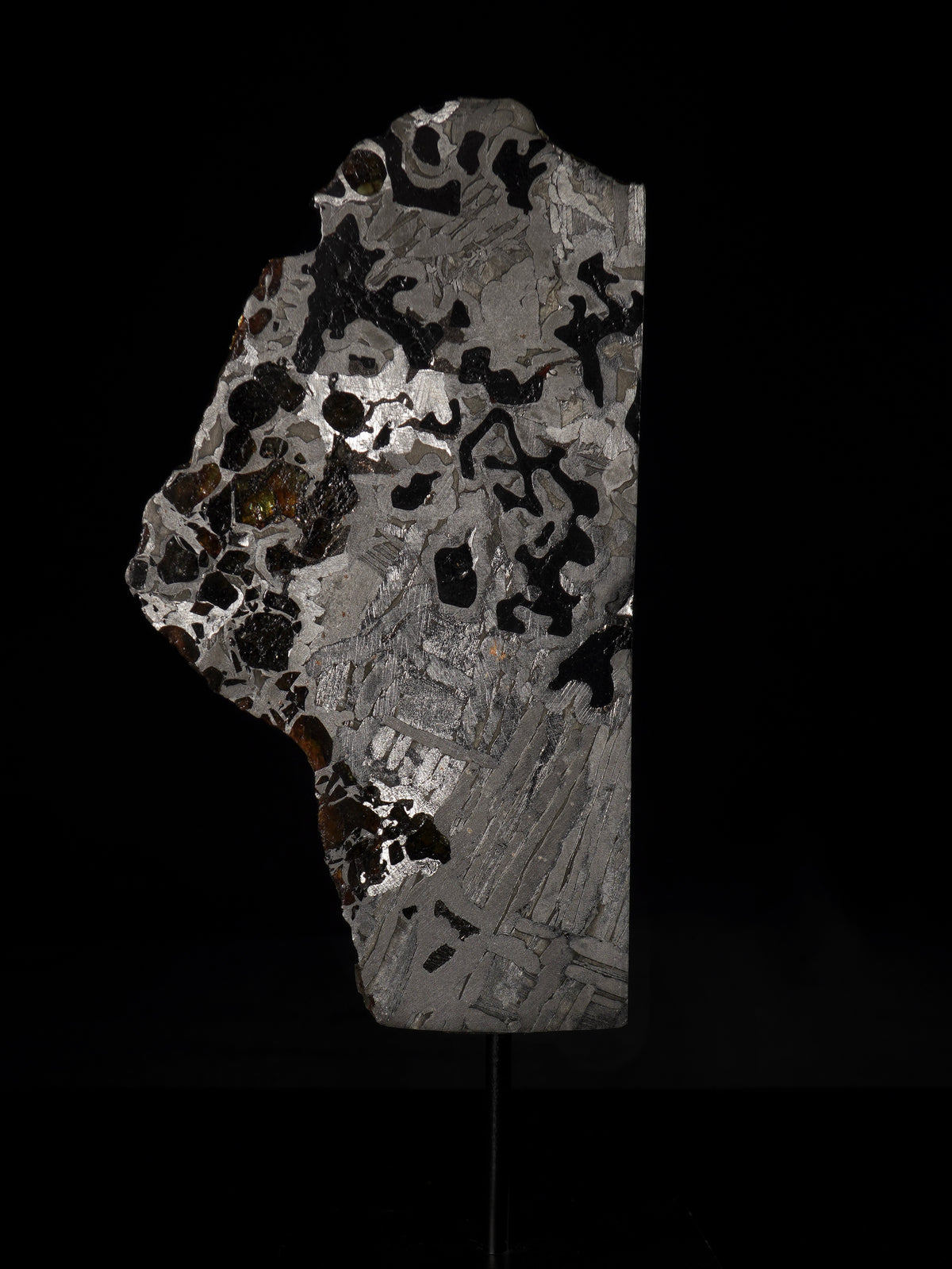 SEYMCHAN METEORITE, MAGADAN REGION, RUSSIA. 84 GRAMS SLICE.
