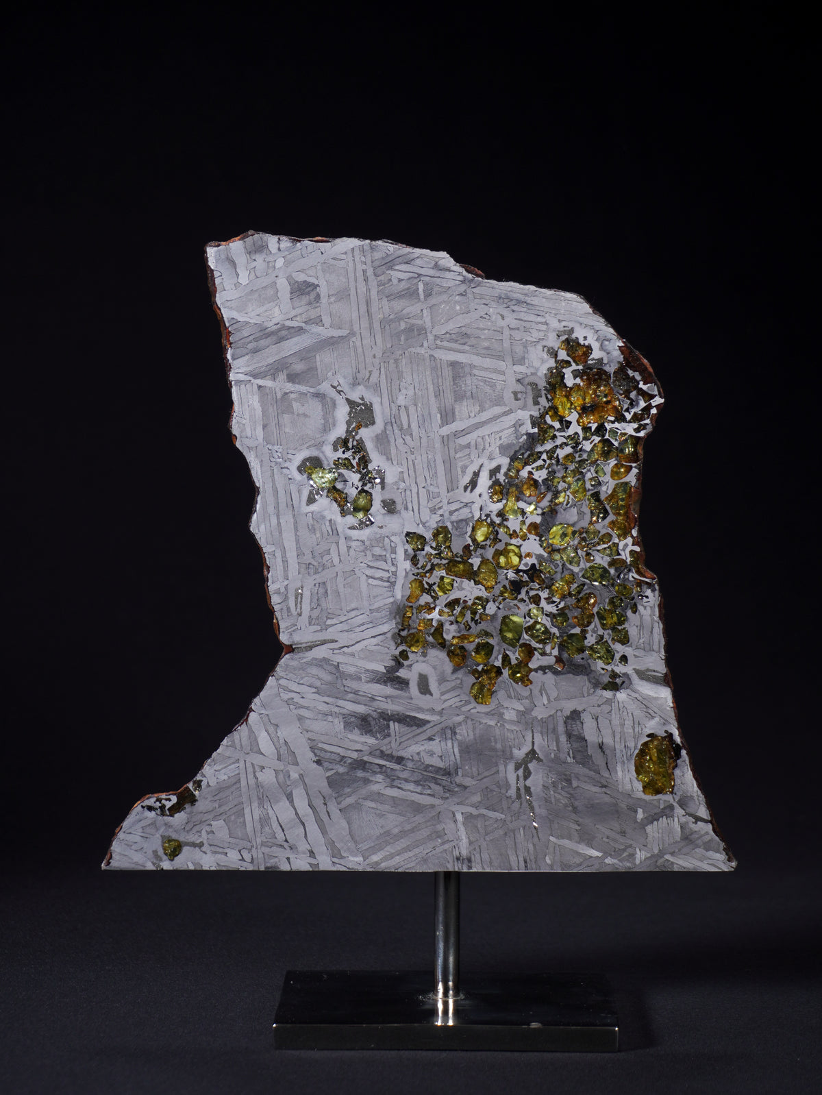 SEYMCHAN METEORITE, MAGADAN REGION, RUSSIA. 349 GRAMS.