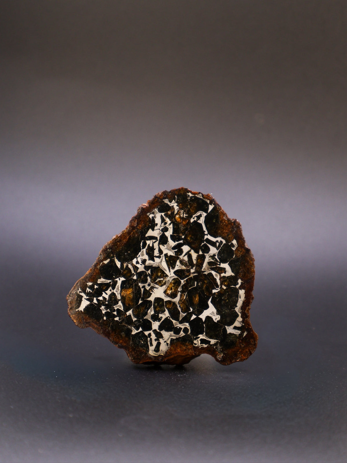 SEYMCHAN METEORITE, MAGADAN REGION, RUSSIA. 96 GRAMS END-CUT.