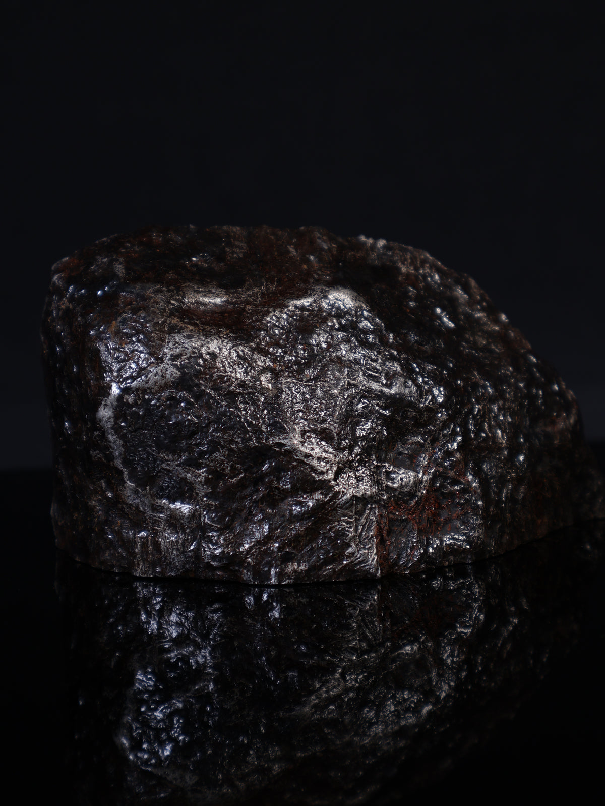 MUONIONALUSTA METEORITE, SWEDEN. 628 GRAMS END-CUT.