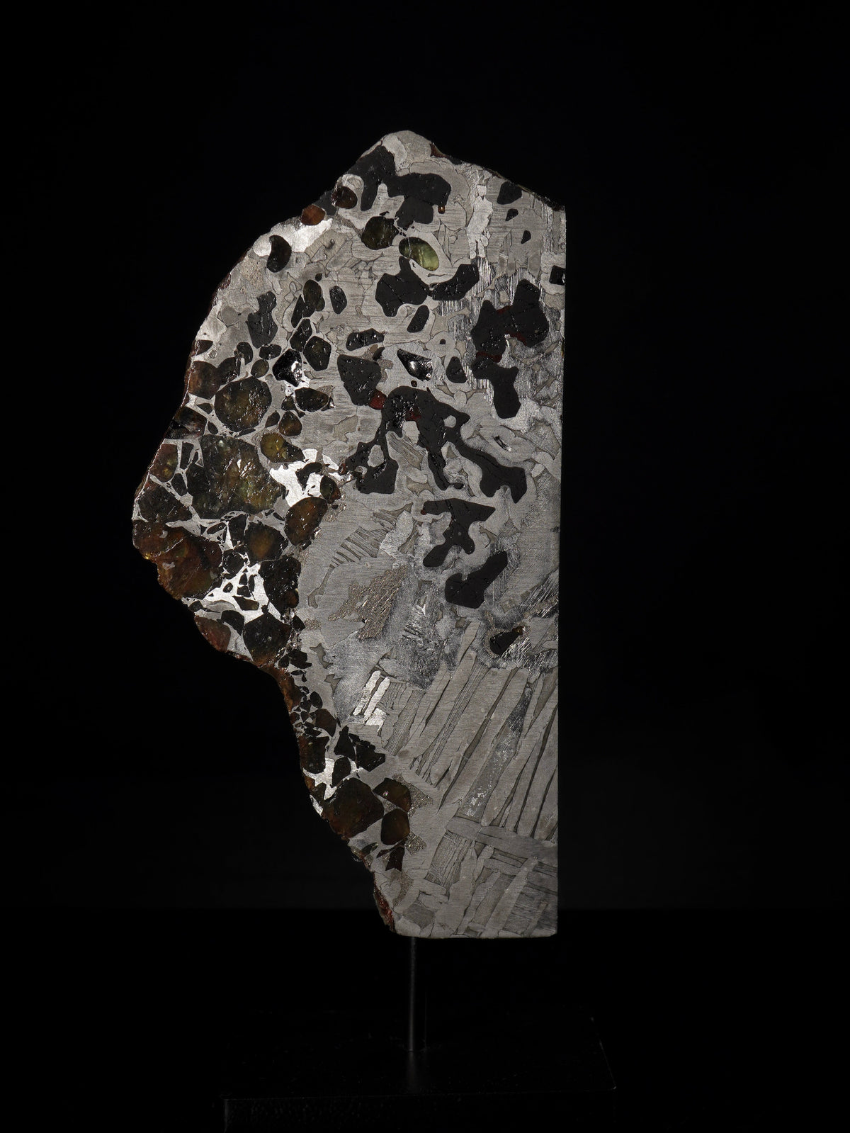SEYMCHAN METEORITE, MAGADAN REGION, RUSSIA. 73 GRAMS SLICE