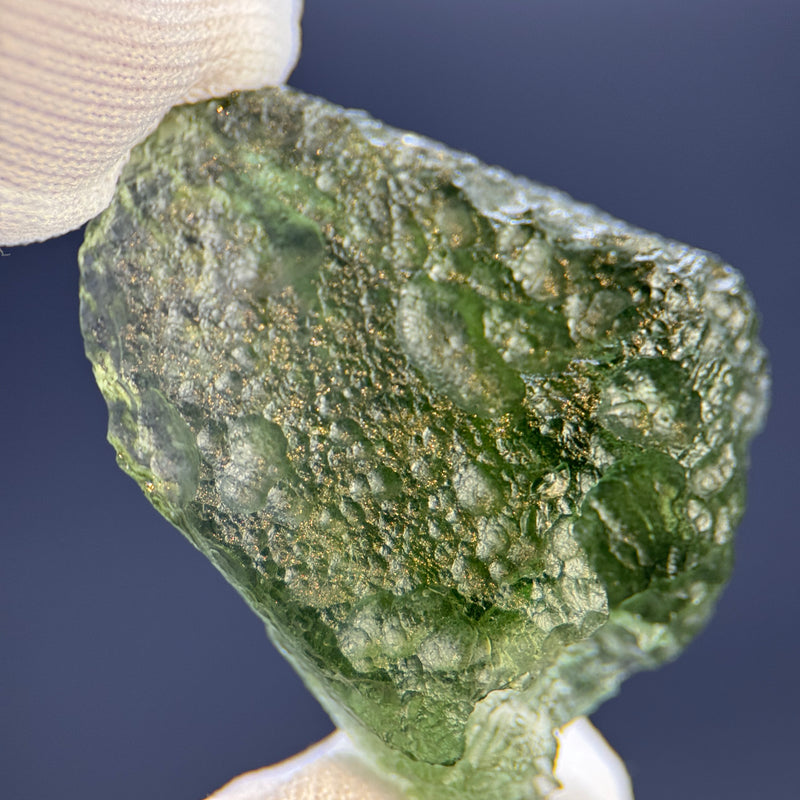 RAW MOLDAVITE, CZECH REPUBLIC. 5,19 GRAMS.