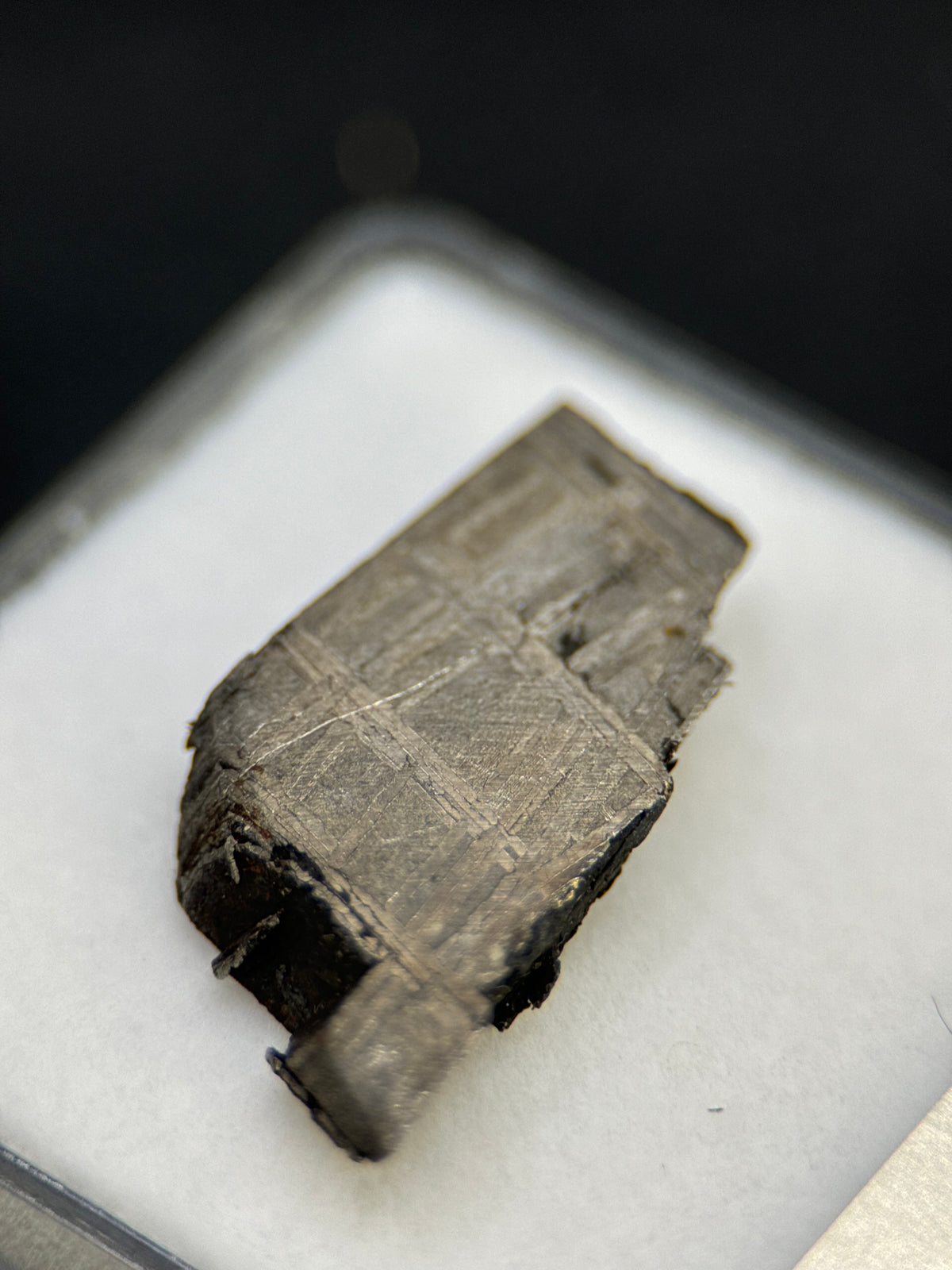 MUONIONALUSTA METEORITE, SWEDEN. DISPLAY BOX. 5,75 GRAMS.