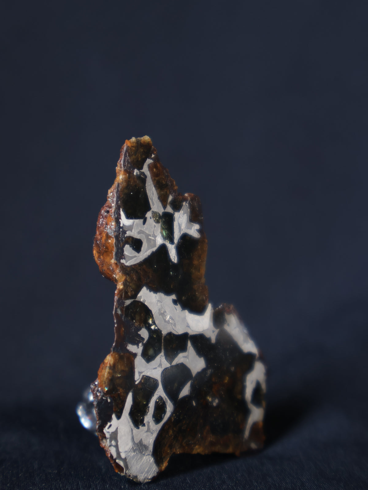 SEYMCHAN METEORITE, MAGADAN REGION, RUSSIA. 35,2 GRAMS END-CUT.
