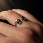 Moldavite Duality Ring