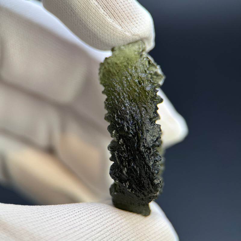 RAW MOLDAVITE, CZECH REPUBLIC. 9,13 GRAMS.