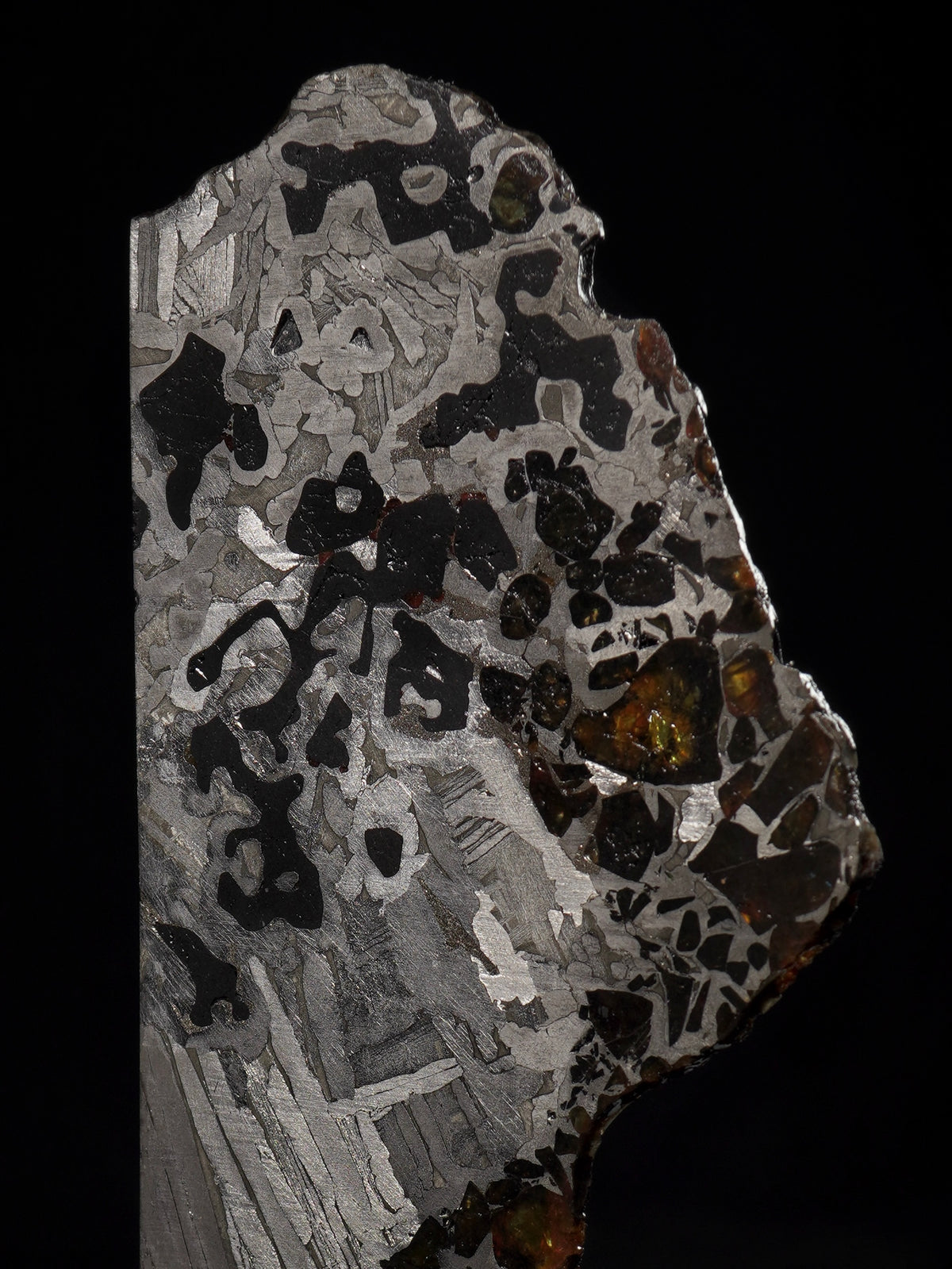 SEYMCHAN METEORITE, MAGADAN REGION, RUSSIA. 84 GRAMS SLICE.