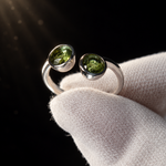 Moldavite Duality Ring