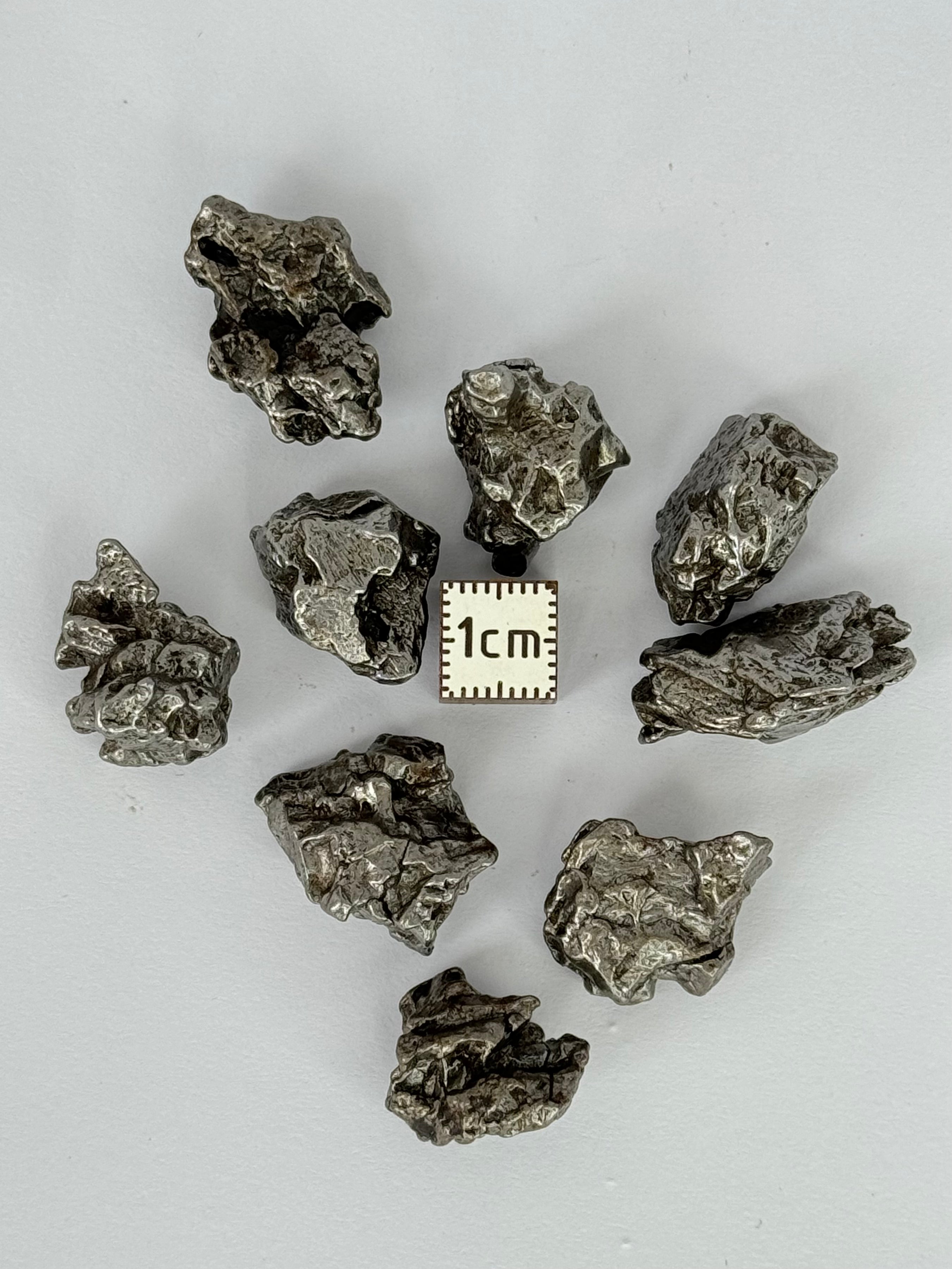 Campo del Cielo meteorites, South America. 80,64 grams lot.