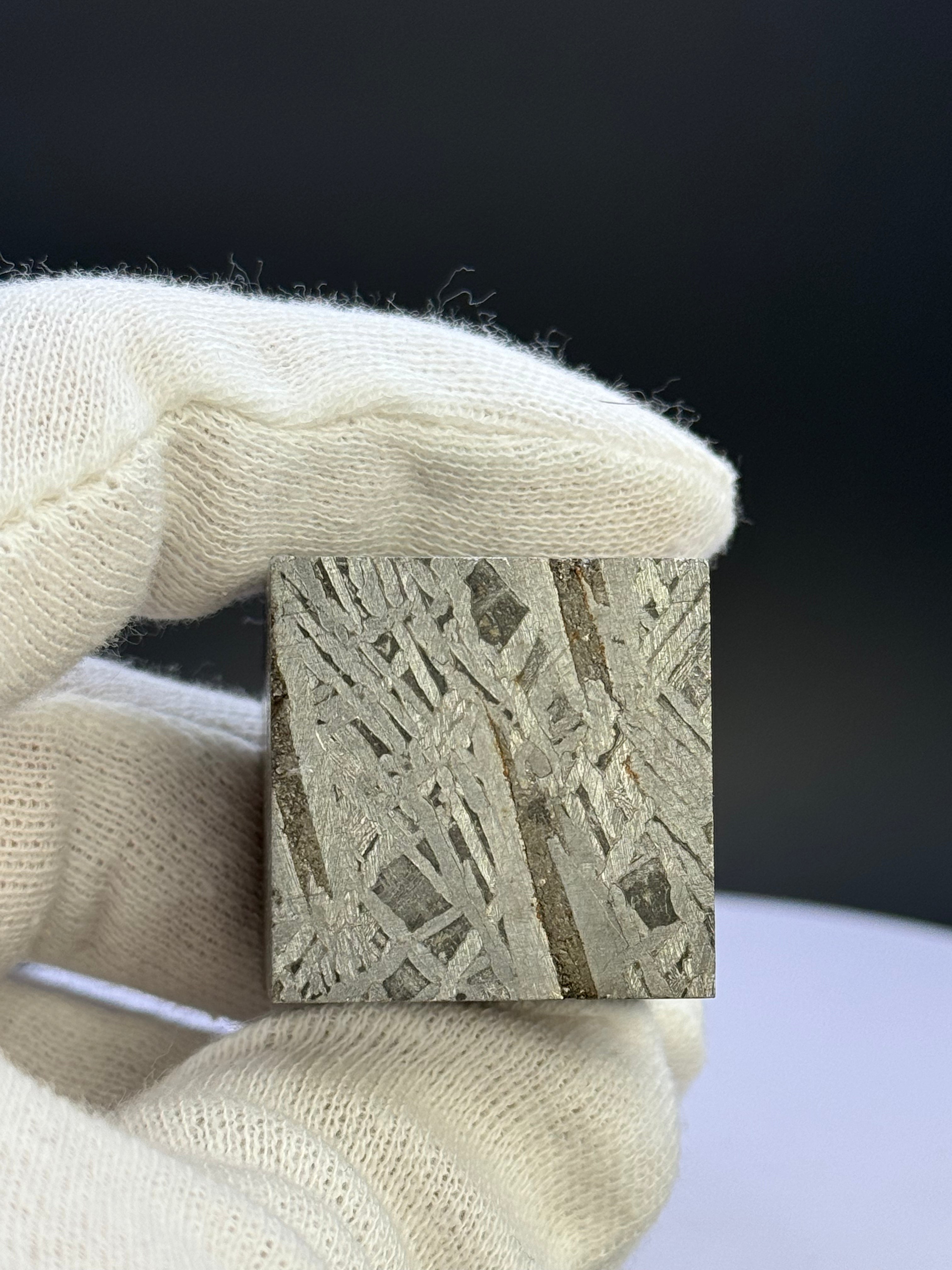 Aletai Meteorite cube, Gobi Desert, China.