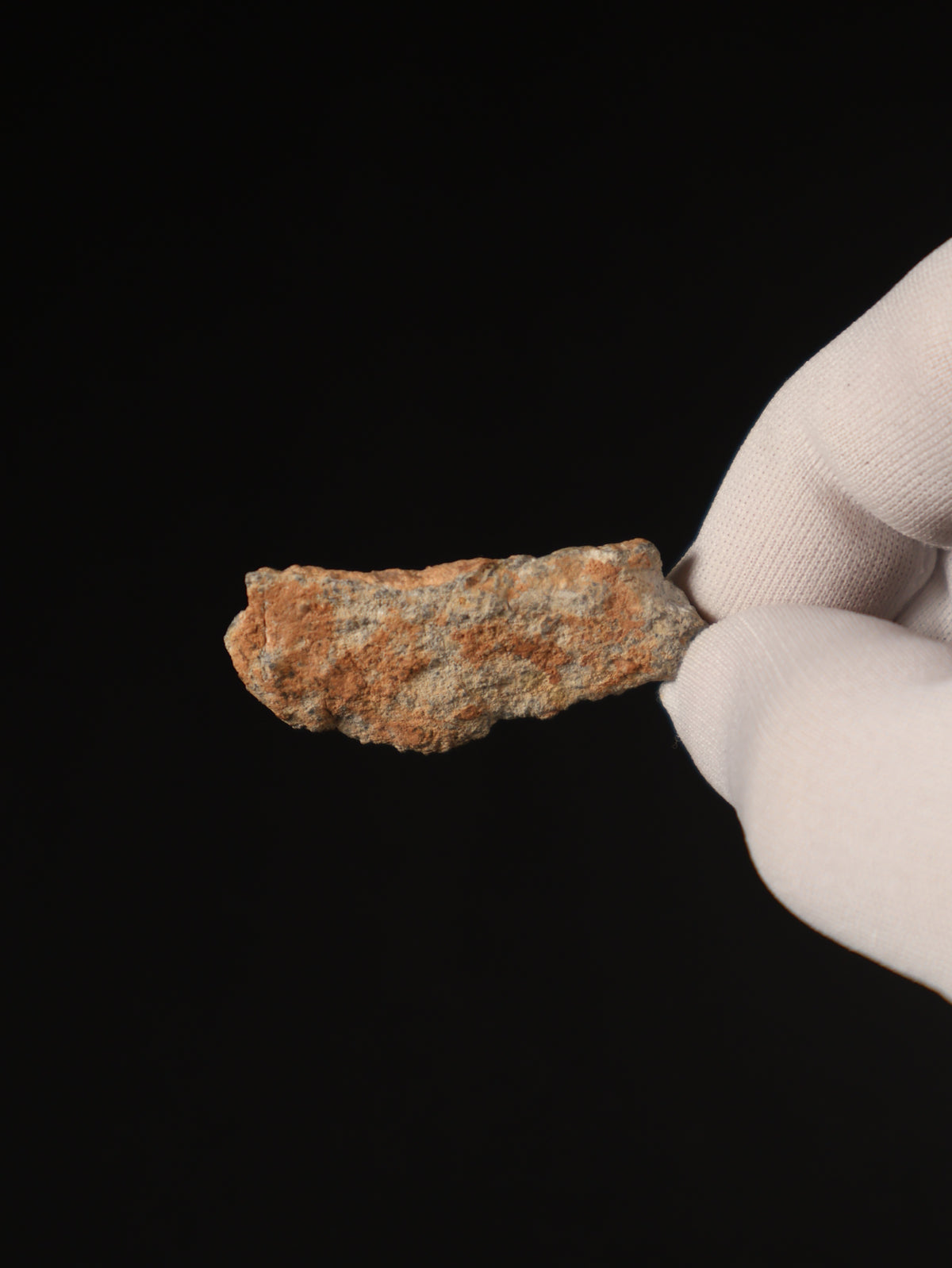 Lunar meteorite, Bechar 003, Algeria. 7,43 grams end-cut.