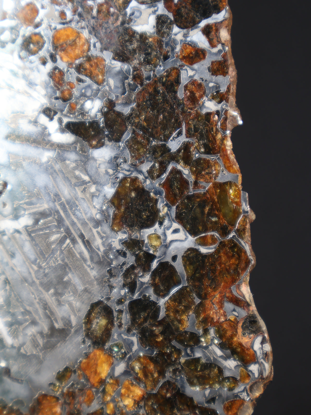 SEYMCHAN METEORITE, MAGADAN REGION, RUSSIA. 129,2 GRAMS SLICE.