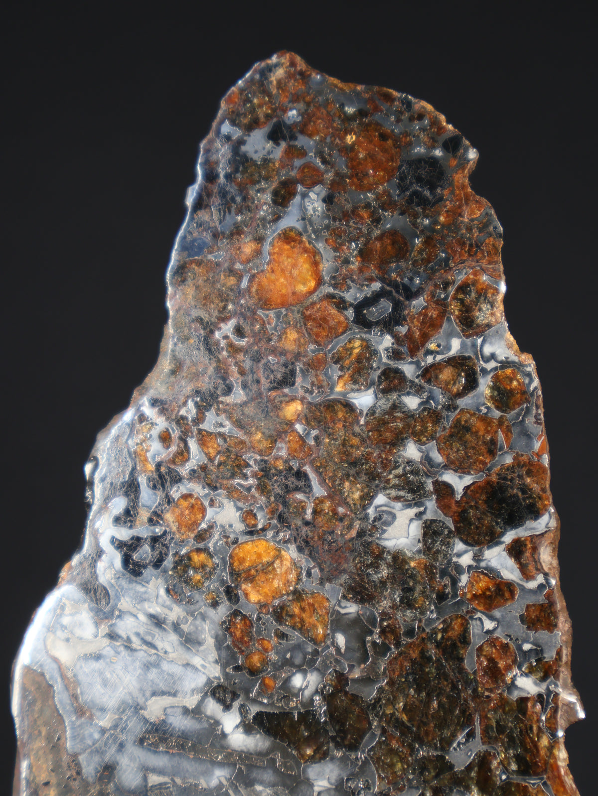 SEYMCHAN METEORITE, MAGADAN REGION, RUSSIA. 129,2 GRAMS SLICE.