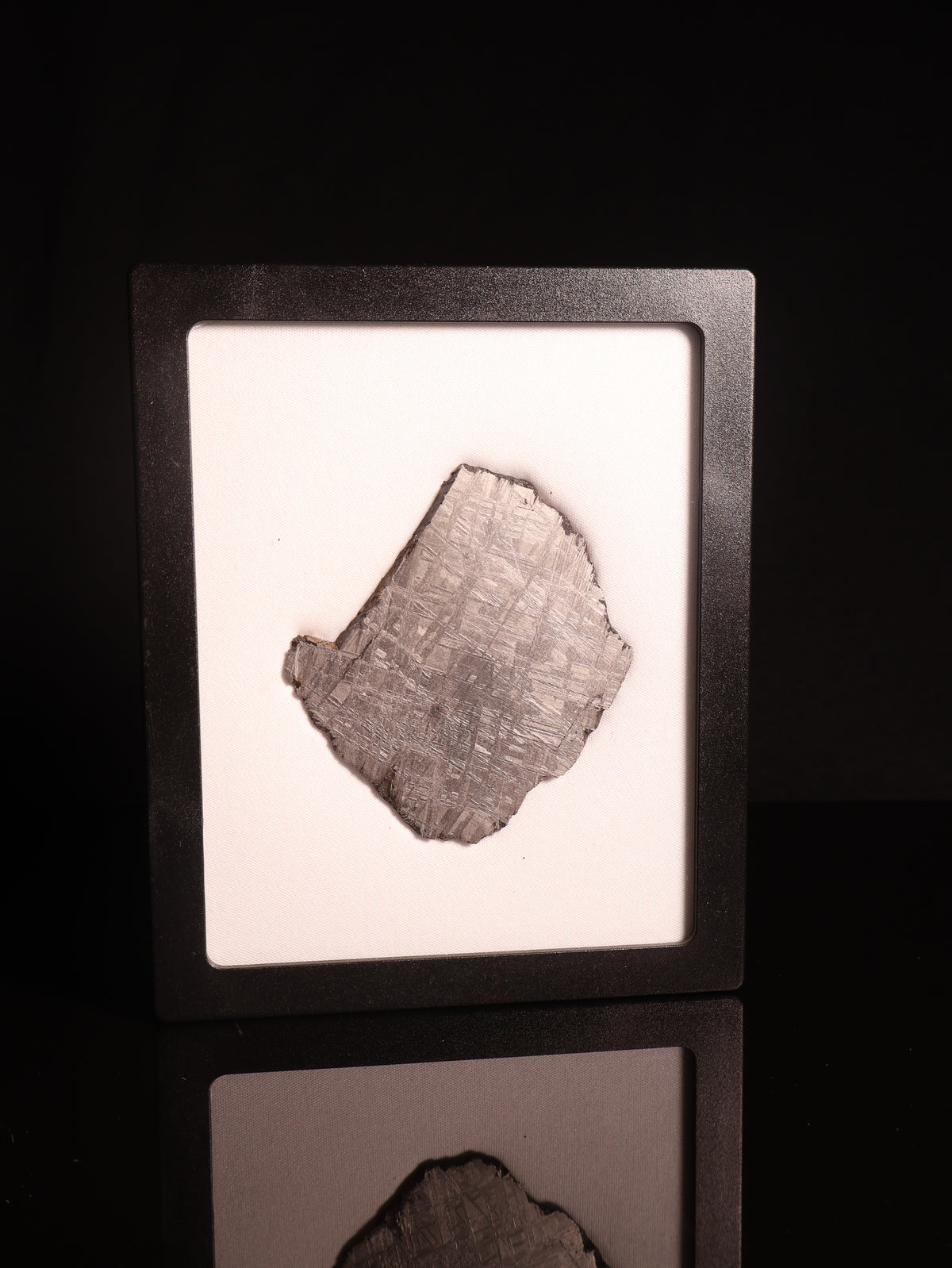 Muonionalusta Meteorite, Sweden. 69 grams slice.