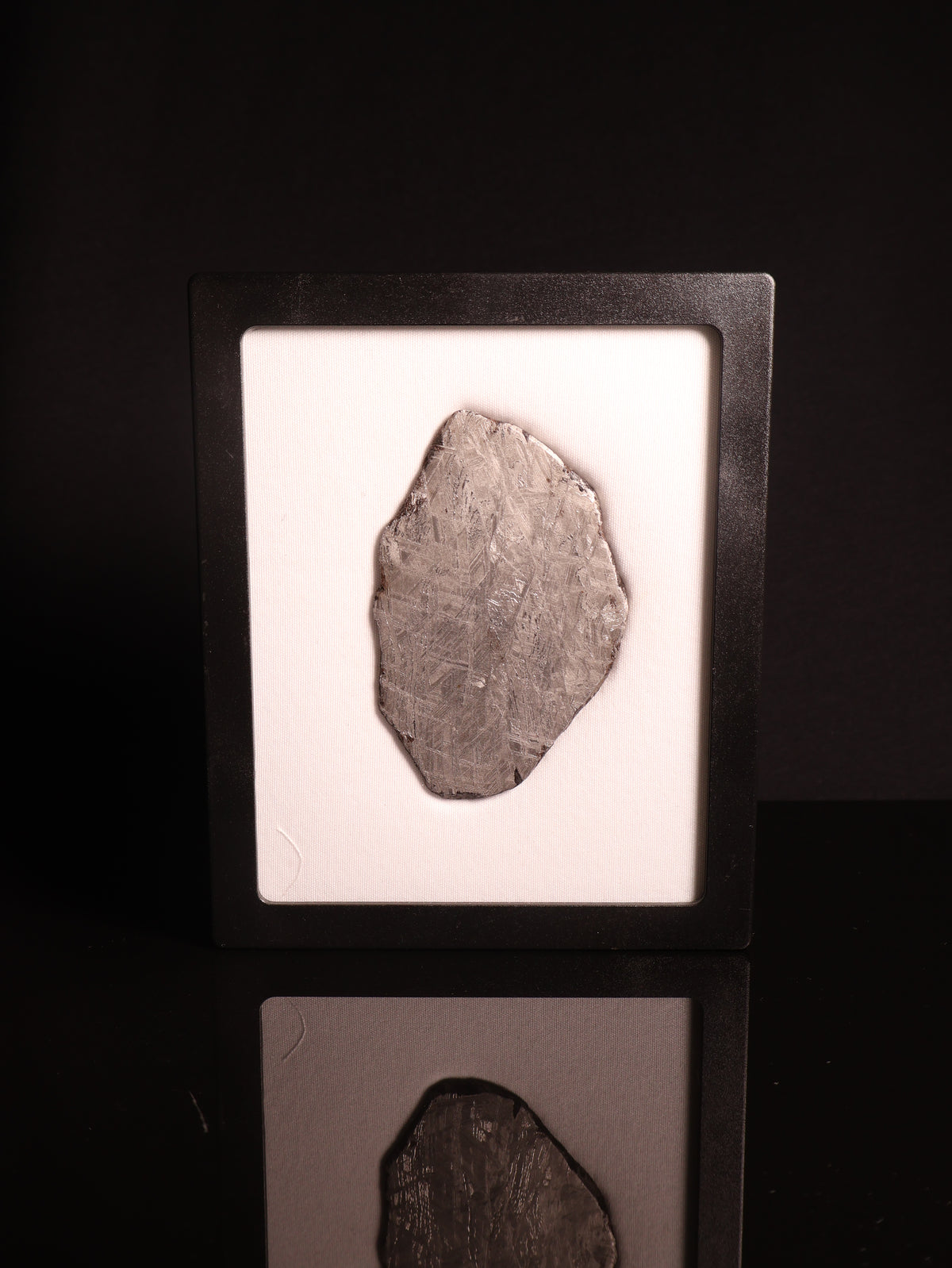 Muonionalusta Meteorite, Sweden. Slice 76.84 grams