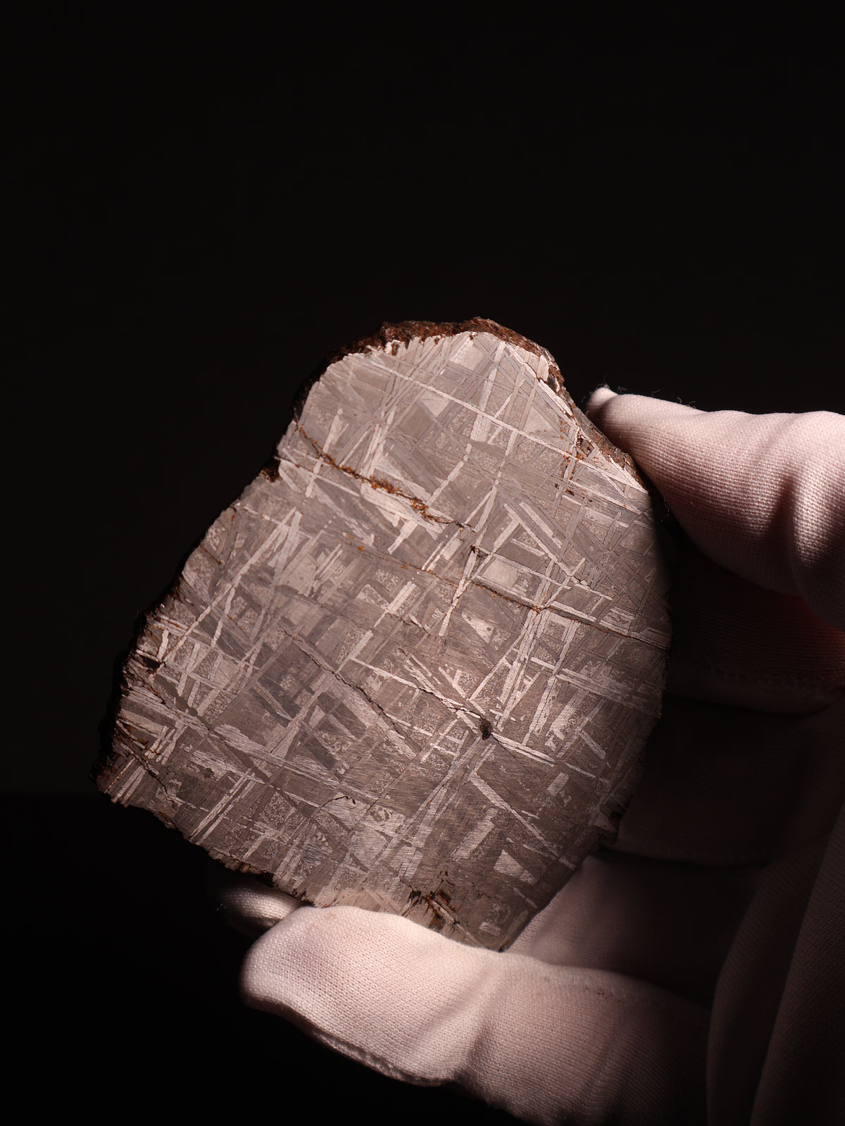 MUONIONALUSTA METEORITE, SWEDEN. 128 GRAMS.