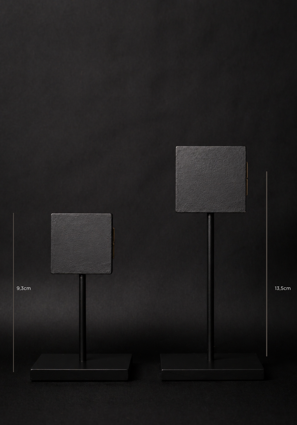 Matte Black Magnetic Steel Stand